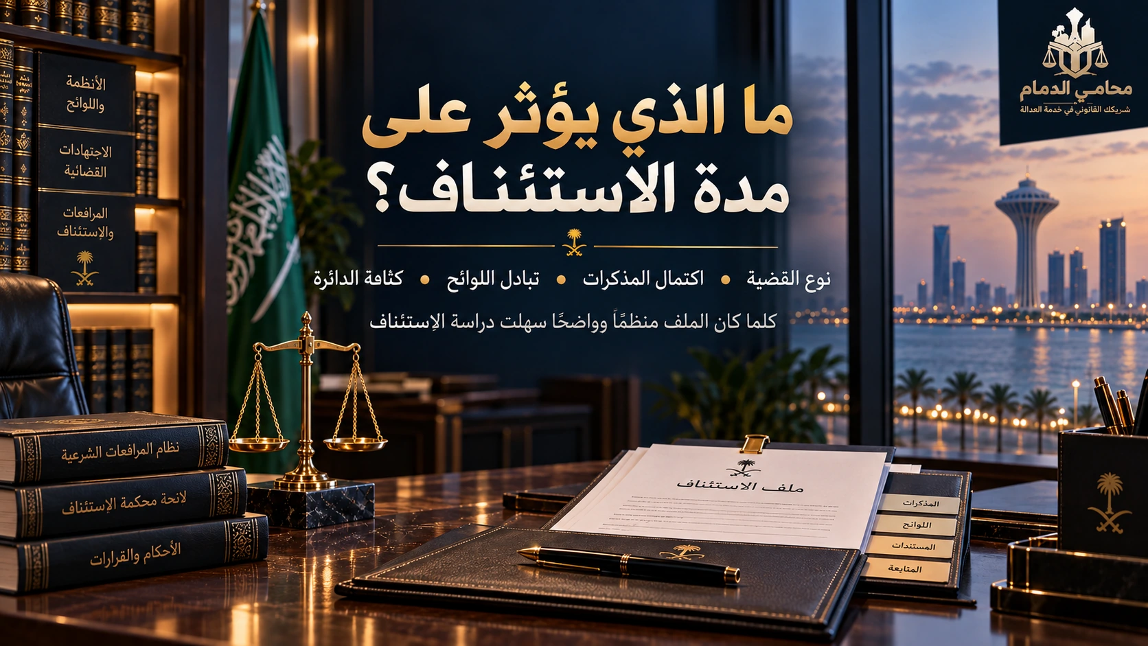 العوامل التي تؤثر في مدة القضية أمام محكمة الاستئناف