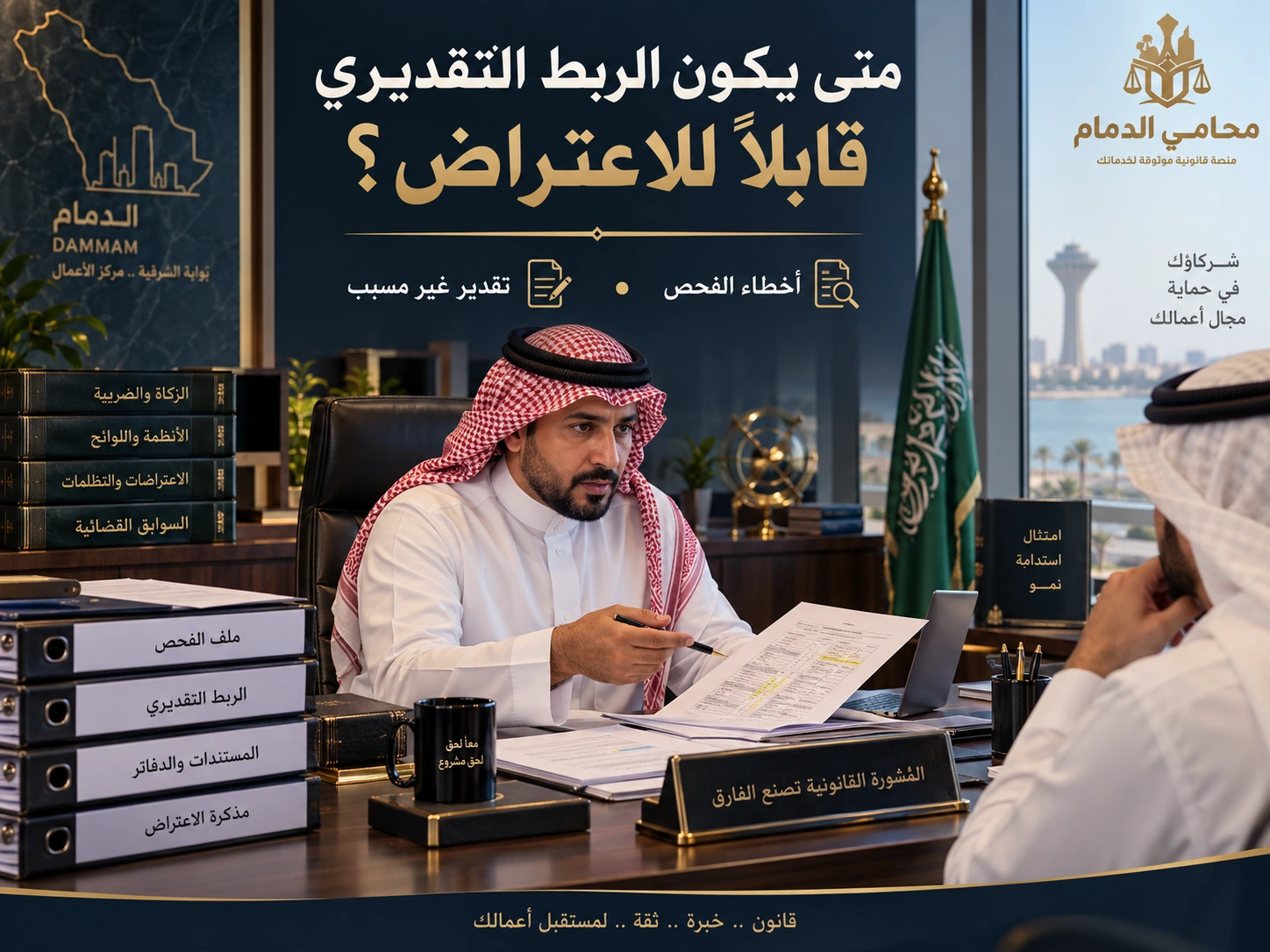 متى يكون الربط الزكوي التقديري قابلا للاعتراض