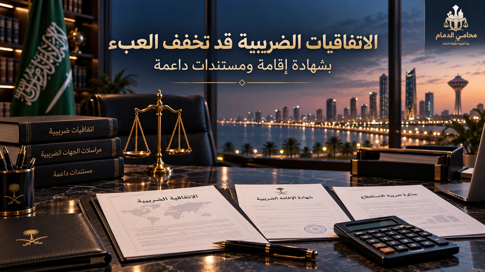الاتفاقيات الضريبية وشهادة الإقامة والمستندات الداعمة