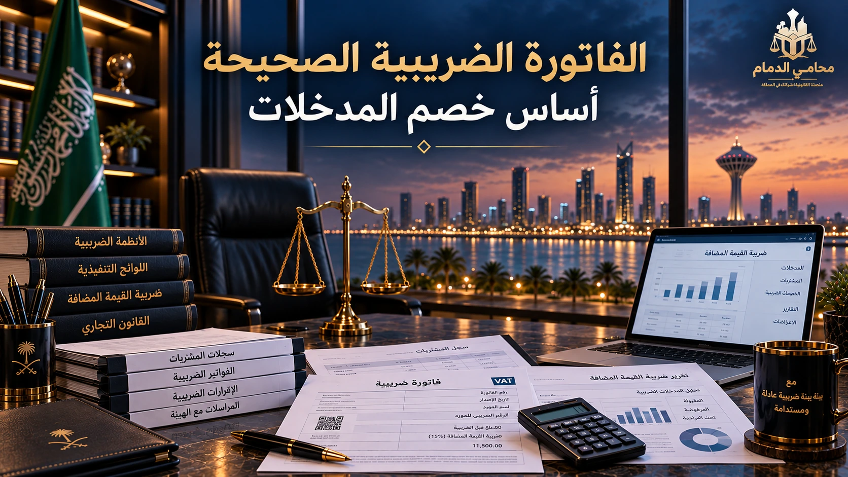 الفاتورة الضريبية الصحيحة أساس خصم المدخلات