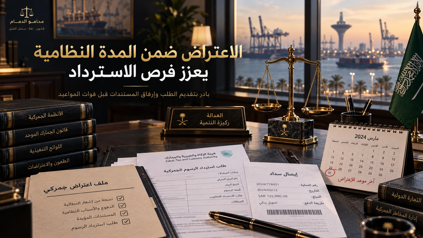 إجراءات الاعتراض على التصنيف الجمركي في السعودية