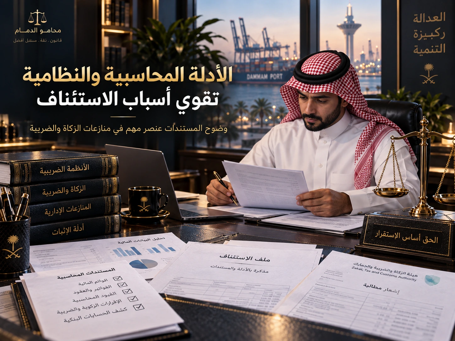 الأدلة والمستندات في استئناف المنازعات الزكوية والضريبية