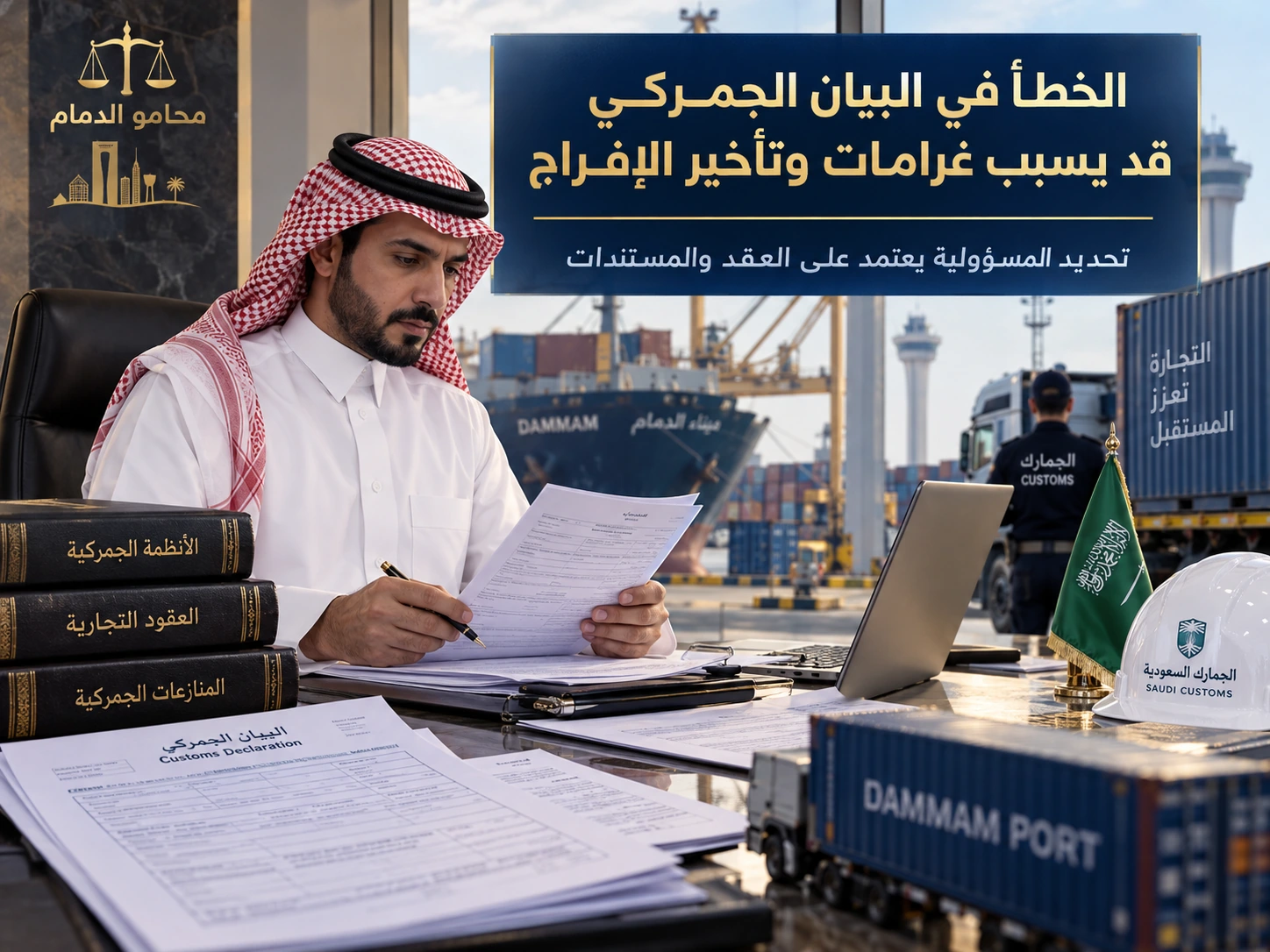 نزاع المستورد مع المخلص الجمركي عن أخطاء البيان الجمركي