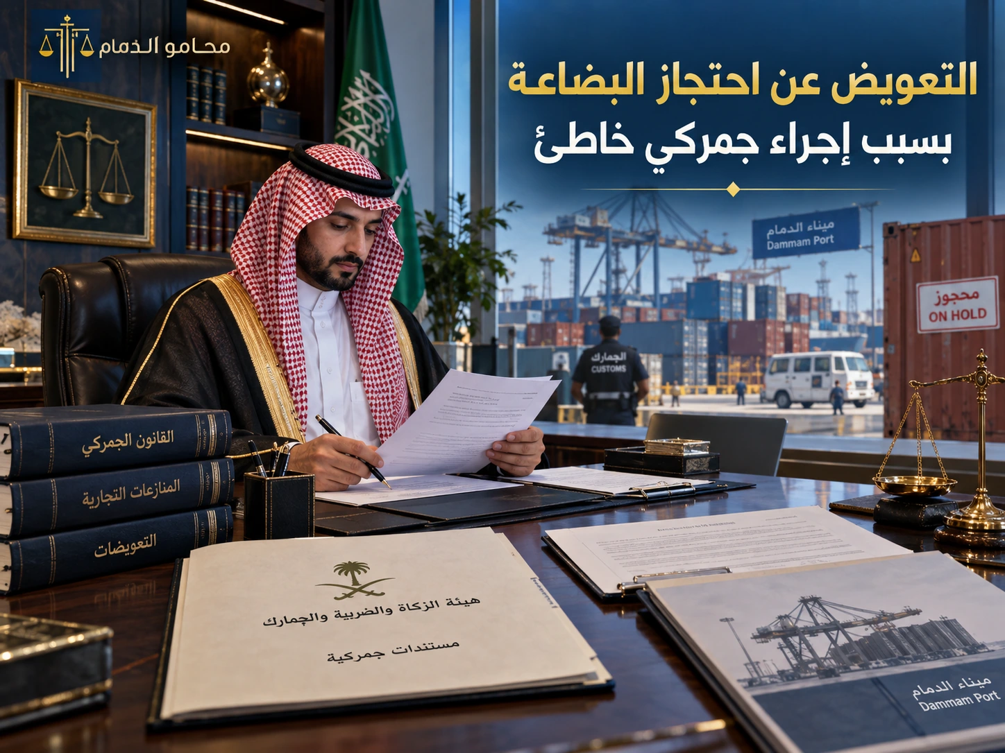 التعويض عن احتجاز البضاعة بسبب إجراء جمركي خاطئ