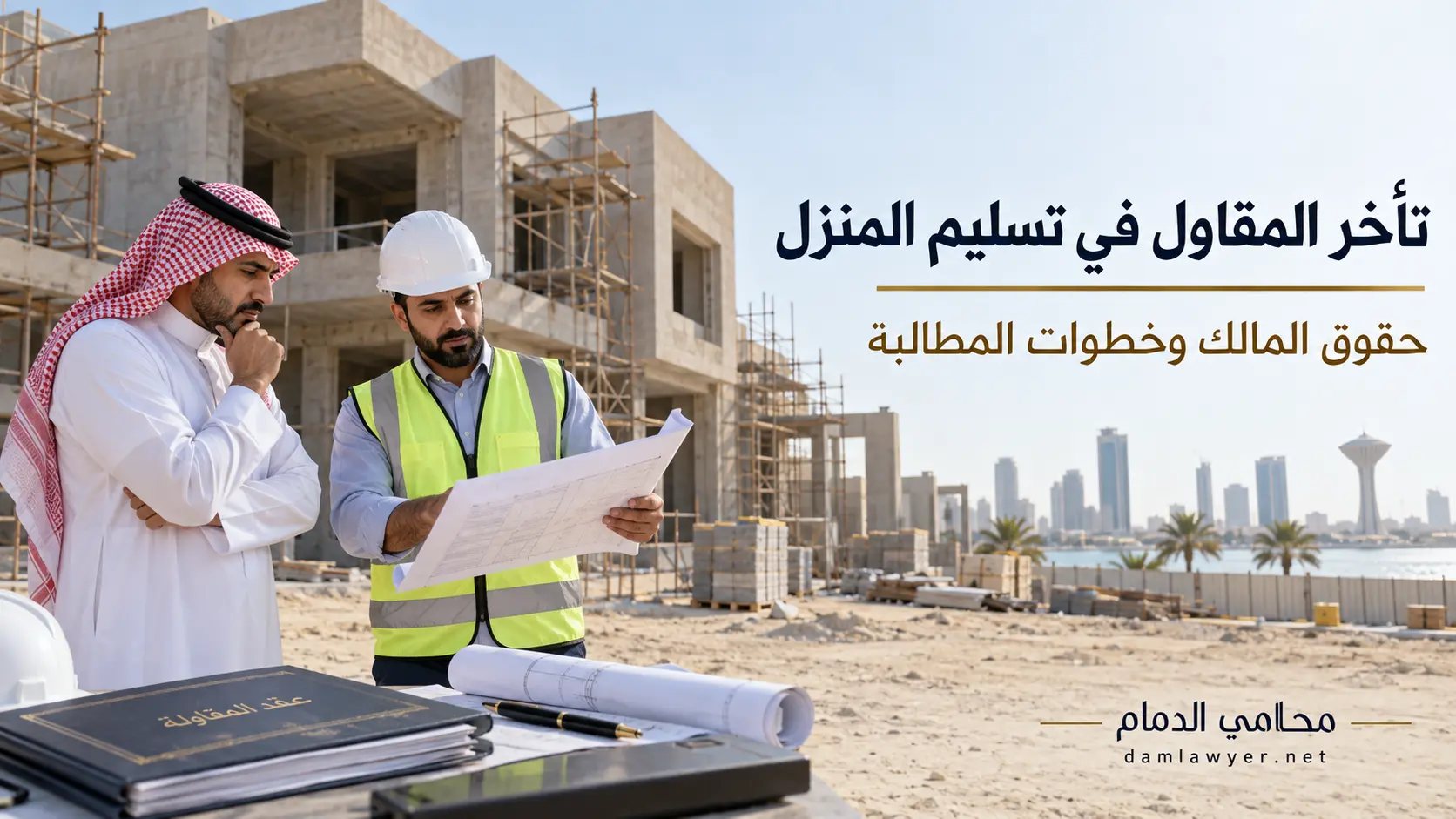 تأخر المقاول في تسليم المنزل في السعودية وخطوات مطالبة المالك