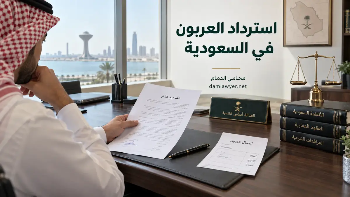 استرداد العربون في السعودية والفرق بين العربون والدفعة المقدمة
